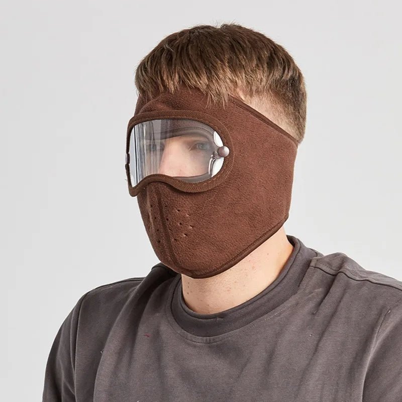 CAGOULE ANTI FROID - Avec visière intégrée - Moto et Velo