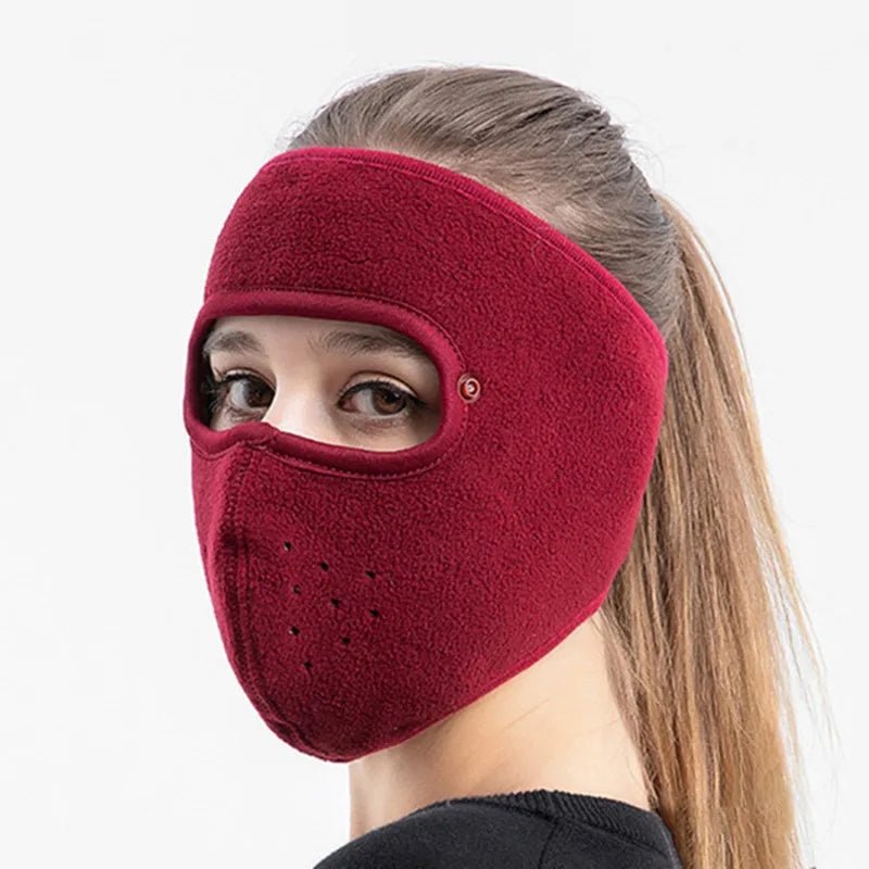CAGOULE ANTI FROID - Avec visière intégrée - Moto et Velo