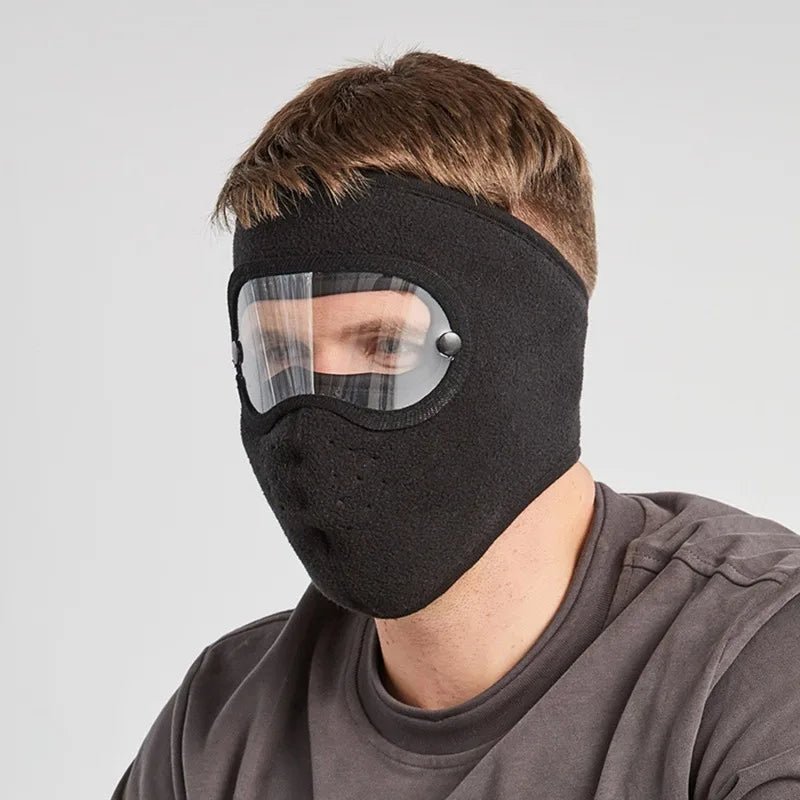 CAGOULE ANTI FROID - Avec visière intégrée - Moto et Velo
