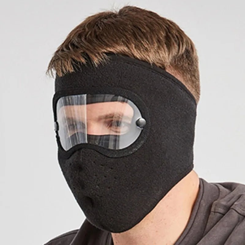 CAGOULE ANTI FROID - Avec visière intégrée - Moto et Velo