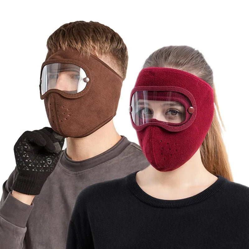 CAGOULE ANTI FROID - Avec visière intégrée - Moto et Velo